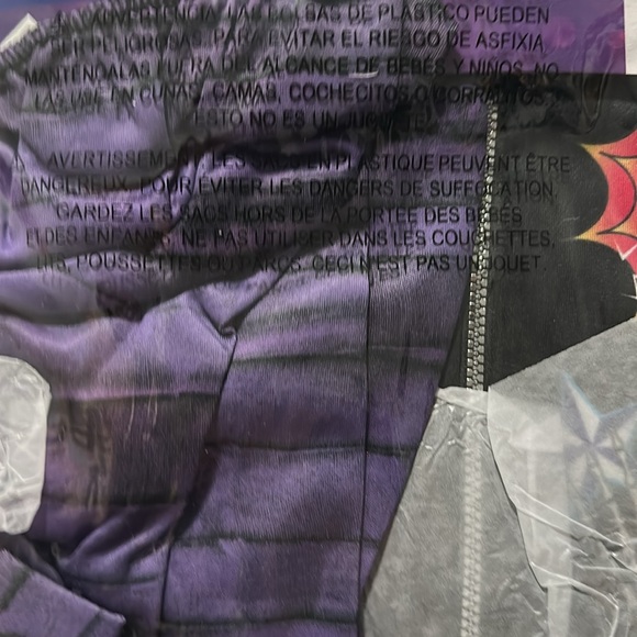 Punk Zombie Kids Costume - Purple and Pink - Picture 6 of 10